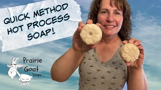 Quick Method Hot Process Soap  - Here's my Step by Step Recipe!