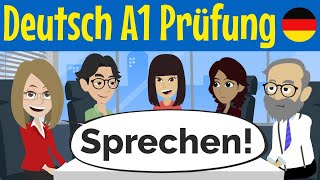 Deutsch lernen - A1 Prüfung