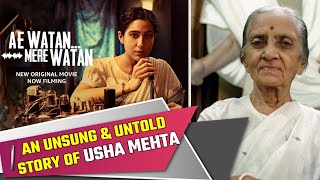 Ae Watan Mere Watan: Sara Ali Khan transforms into a freedom fighter| Usha Mehta |Amazon Prime Movie