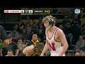 133 lbs iowa s drake ayala vs. nebraska s jacob van dee big ten wrestling 02 07 2025