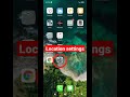 Location and GPS Settings on Android #shorts