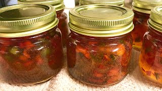 Pepper Jelly Mild & Sweet | Southern Sassy Mama