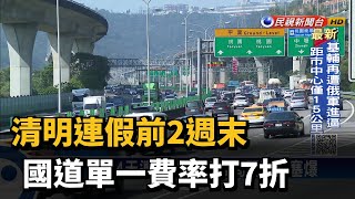 清明4天連假將至　高公局憂國道塞爆－民視新聞