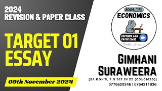 FULL PAPERS_TARGET PAPER 01 ESSAY_24 REVISION & PAPER CLASS