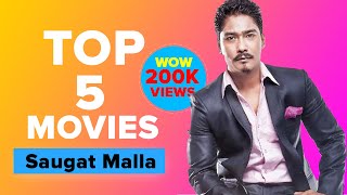 Top 5 Movies Of Saugat Malla || top five