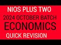 NIOS PLUS TWO ECONOMICS VERY IMPORTANT TOPICS #nios#niosmalayalam#economics#niosexam