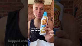 OREOS \u0026 CHEESE SPRAY?!?! 🤢 #foodcombos #mukbang #weirdfoodcombos #snackhacks