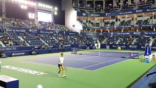 WTA L.fernandez vs Q.zheng round 2 Monterrey open 2022