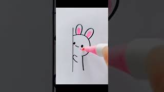 تعلم رسم أرنب كيوت🐰 من حرف R  للمبتدئين يلا جربوها واعملوا لايك واشتراك ف القناة وفعلو الجرس 🧡
