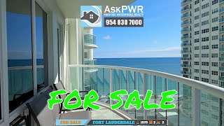 Sunny 2-Bedroom Corner Condo with Ocean and City Views | Galt Mile | Southpoint, Fort Lauderdale