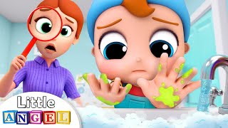 Wash, wash, wash your Hands | Healthy Habits Song | Kids Songs and Nursery Rhymes Little Angel