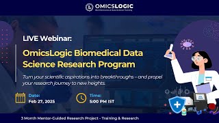 Webinar: OmicsLogic Biomedical Data Science Research Program