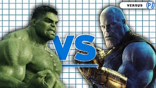 Hulk vs Thanos showdown in Hindi Explained - PJ Explained