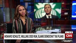 Former Starbucks CEO Howard Schultz getting political pushback