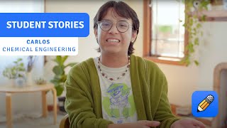 Carlos studies chemical engineering | Notability Student Stories