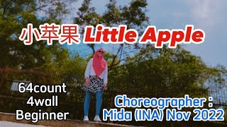 小苹果 Little Apple - Line Dance [Beginner] Choreographer : Mida (INA) Nov 2022