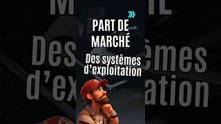 Les parts de marché des systèmes d'exploitation