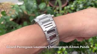 Girard Perregaux Laureato Chronograph 42mm Panda