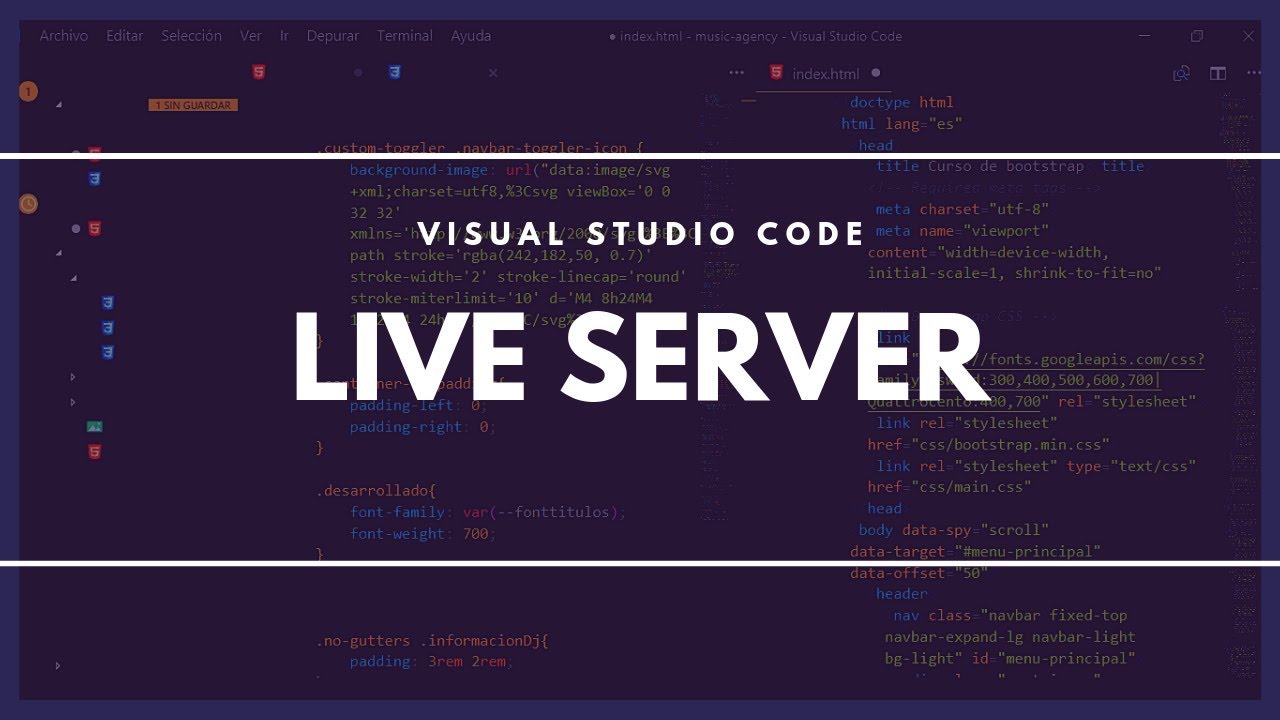 Visual Studio Code Live Server Youtube