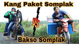 bakso somplak vs tukang paket somplak full extreme full ngakak