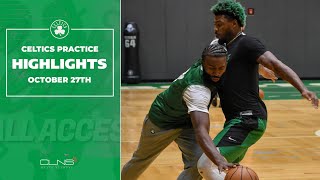 Celtics PRACTICE HIGHLIGHTS ft. Jaylen Brown vs Payton Pritchard 1v1