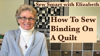 How to sew Binding on a Quilt (Handy Hint 01)