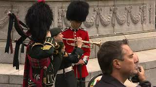 Montreal Remembrance Day 2022 ceremony