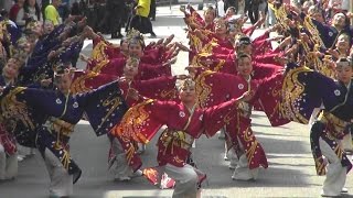 舞華　2016　游雲花流　～今ここに～　かわさき楽大師まつり2017　大師銀座会会場