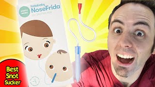 BEST SNOT SUCKER | NoseFrida FridaBaby Review