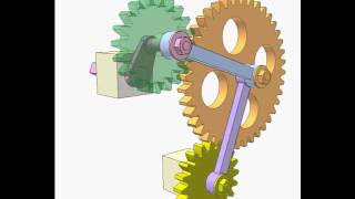 095  Gear and linkage mechanism 12