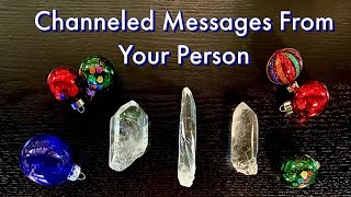Channeled Messages From Your Person❤️Pick A Card Love Reading❤️