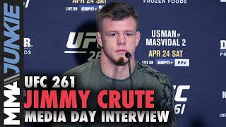 Jimmy Crute plans on 'mauling' Anthony Smith | UFC 261 media day