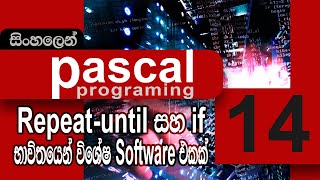 #14. Special software using repeat-until Loop and if Statement | Pascal Programming | (SINHALA)