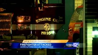 Milwaukee firefighter attacked inside fire station