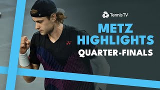 Bergs Battles Norrie; Michelsen Faces Bu | Metz 2024 Quarter-Final Highlights