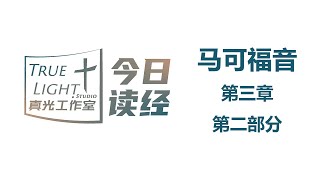 今日读经 | 马可福音 第三章 第二部分 耶稣和别西卜 谁是耶稣的亲人 Chinese Mandarin Audio Bible Mark 3 Part 2