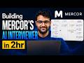 Building an AI Interviewer From Scratch in 3 Hours
