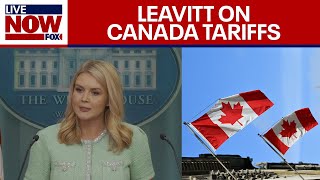 White House speaks on Canada-US escalating tariff war