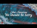 AXEL JOHANSSON - WE SHOULD BE SORRY (LYRICS)