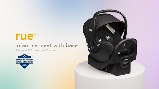 rue™ infant car seat with base installation guide