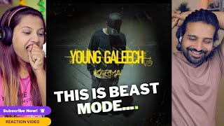 REACTION on KARMA | YOUNG GALEECH | OFFICIAL MUSIC VIDEO | 2023 @FunkieCoupleVlogs