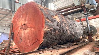 Amazing Woodworking Factory | Extreme Wood Cutting Sawmill Machines, Cheesy Wood Giant 1000 Year Old