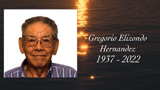 Chapel Service for Gregorio Elizondo Hernandez