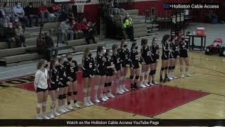 Holliston Varsity Volleyball v Medfield - 11/8/2021