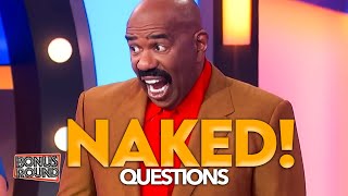 Naked Questions \u0026 Answers On Family Feud With Steve Harvey