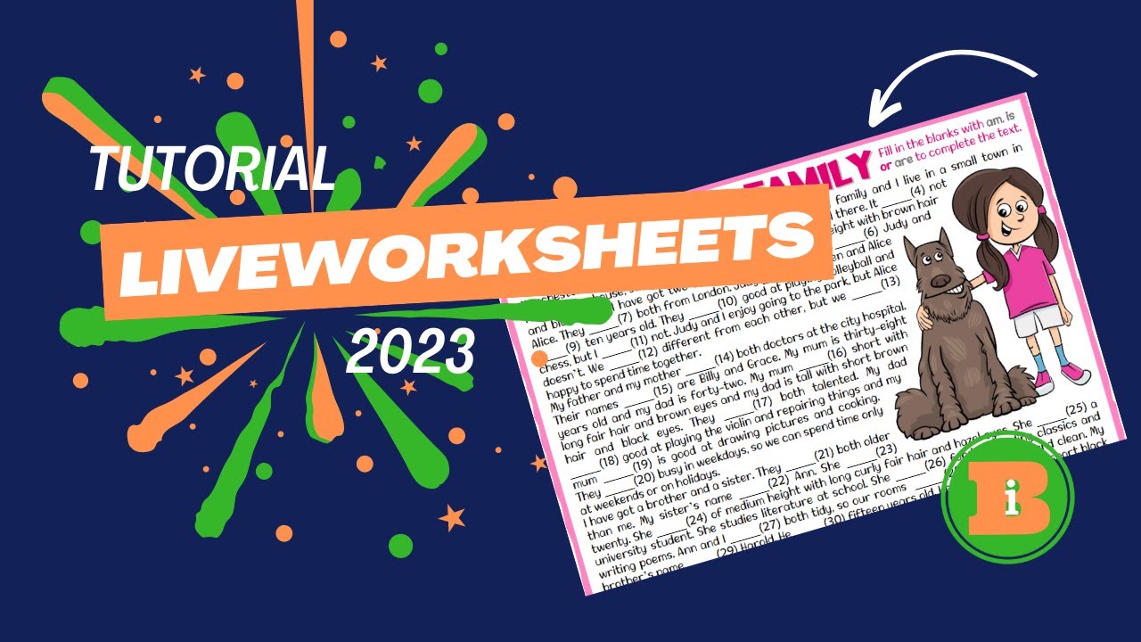 Tutorial Liveworksheets 2023 Cómo Crear Hojas De Trabajo Interactivas