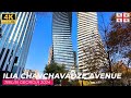 【4K】Tbilisi City Walking Tour in Ilia Chavchavadze Avenue 2024