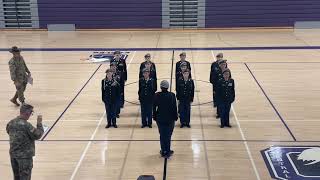 Benson High School JROTC All Female Unarmed Drill Team-OPS Drill Meet.  2024-2025