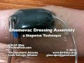 how to diy chemovac dressing assembly to a wound