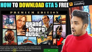 HOW TO DOWNLOAD GTA 5 FOR PC FREE || GTA V DOWNLOAD TECHNO GAMERZ